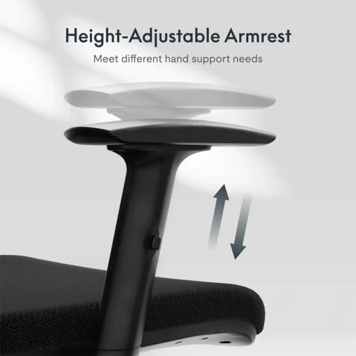 Office Chair with Coat Hanger BS3 - Image 9