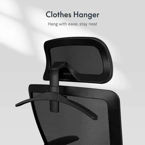Office Chair with Coat Hanger BS3 - Image 7