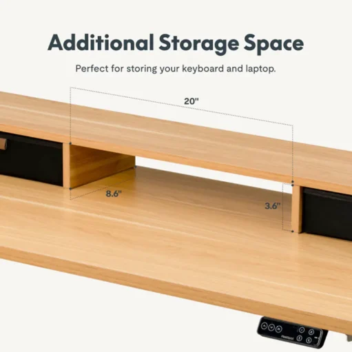Monitor Riser Stand with Drawers DO04 - Image 10