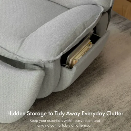 Swivel and Rocking Recliner with Sturdy Metal Base XR6 (Lotus) - Image 8