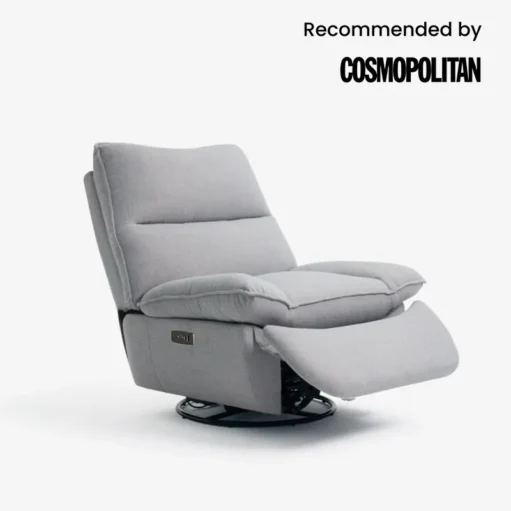 Swivel and Rocking Recliner with Sturdy Metal Base XR6 (Lotus) - Image 3
