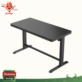 Comhar All-in-One Standing Desk Glass Top EG8