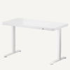 Comhar Standing Desk Glass Top with Round Corner Q3G