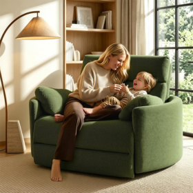 Mochi Oversized 1.5-Seater Power Recliner Chair - Image 3